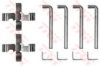 ALFA 0061067000 Accessory Kit, disc brake pads